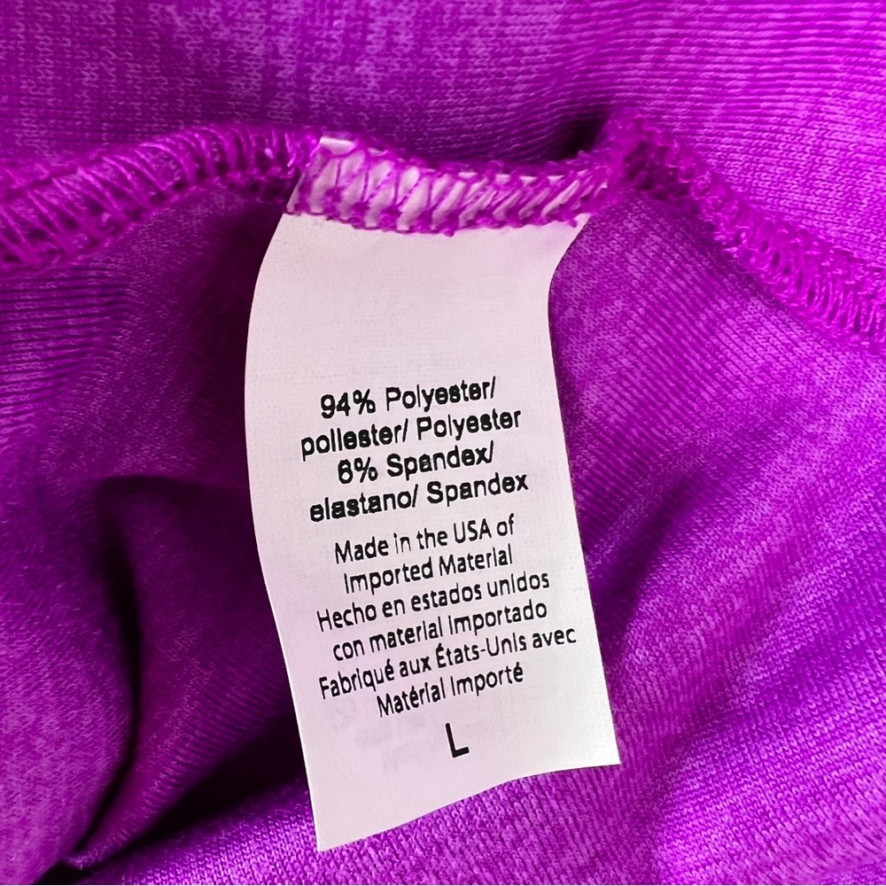 Beyond Yoga Featherweight Inner Circle Pullover Purple Size Large - Picture 8 of 12